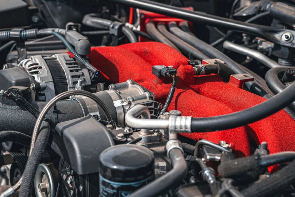 Vehicle engine