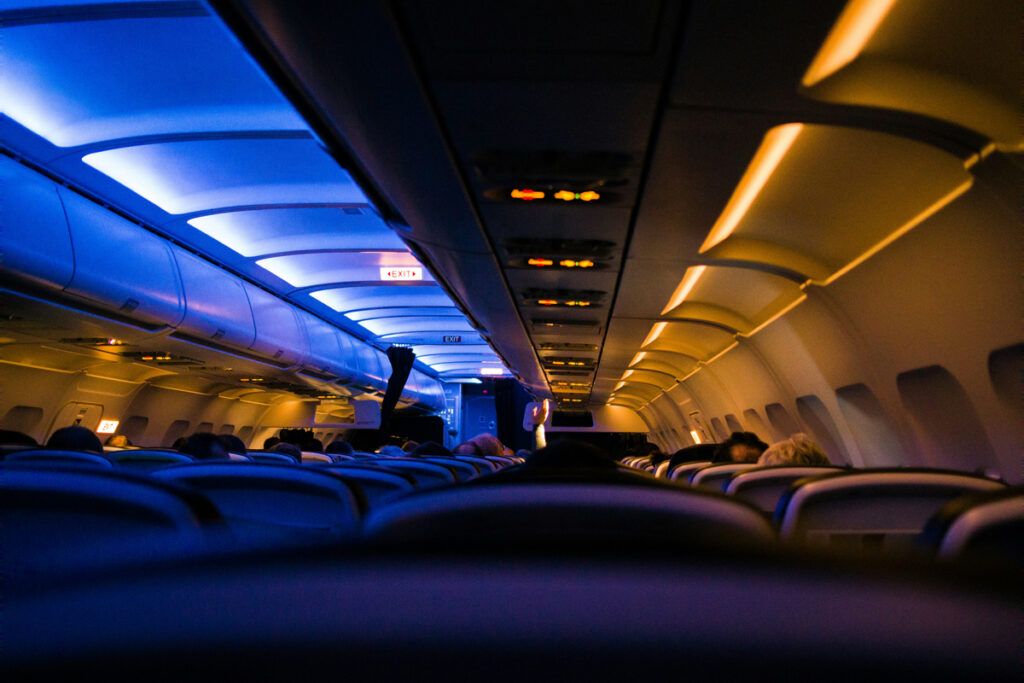 Airplane cabin