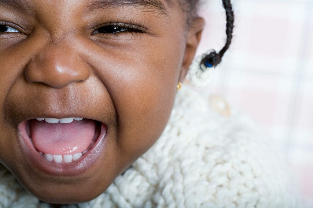 Smiling baby