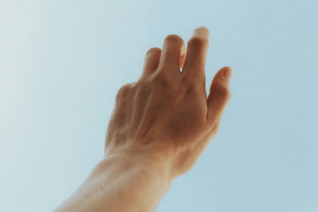 Back of left hand